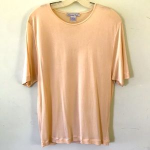 Anna and Frank Silk Top Sz Large